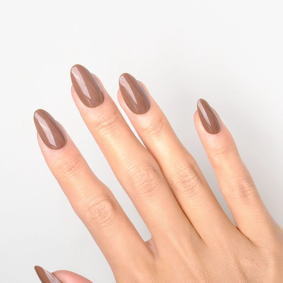 Hot Chocolate Press-on nail kit mit Kleber