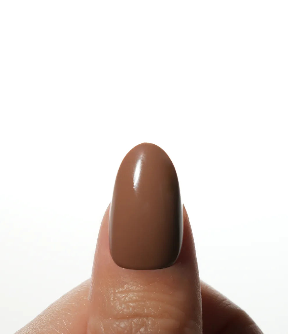 Hot Chocolate Press-on nail kit mit Kleber