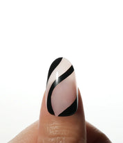 Parisian Night Press-on nail kit mit Kleber